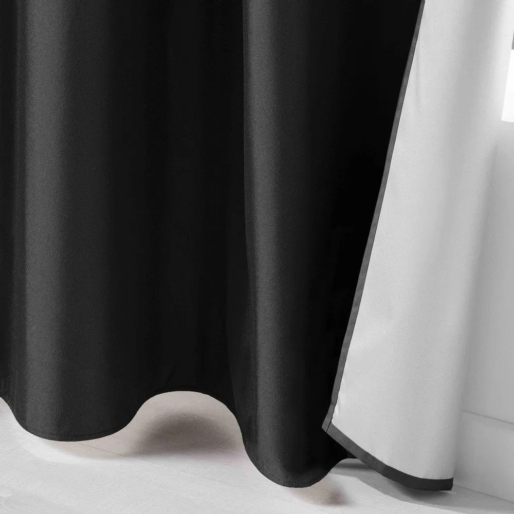 Draperie neagră termoizolantă 140x260 cm Icemount – douceur d'intérieur