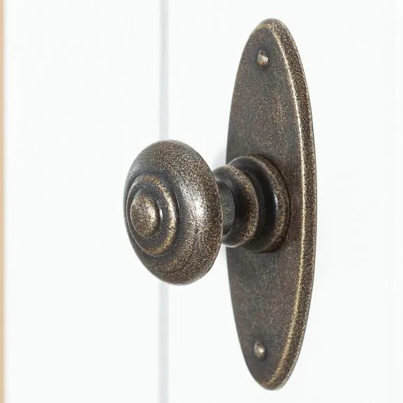 Vitrina 2 Usi Si 1 Sertar Cortina Dreapta, 67.5 cm