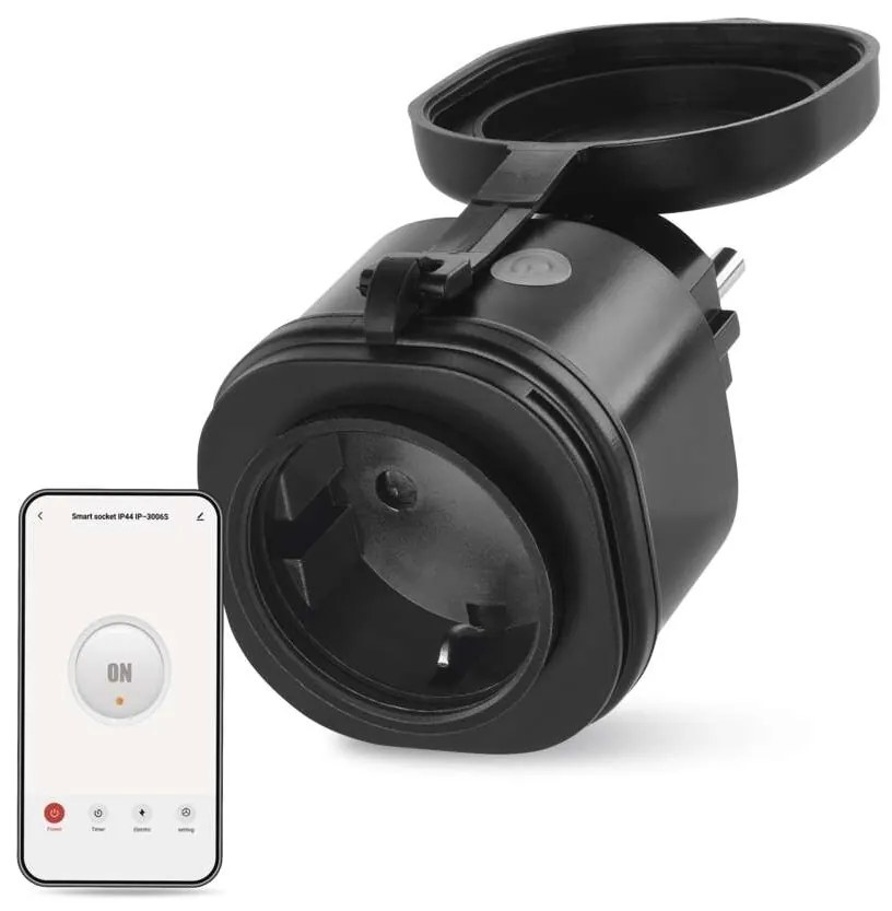 Priza Smart WiFi, IP44, GoSmart, EMOS