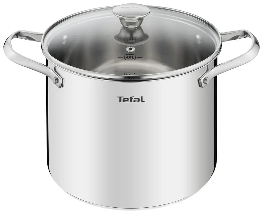 Set de vase pentru gătit 9 buc. din inox Cook Eat – Tefal