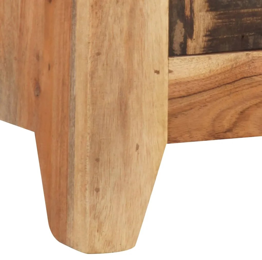 Servanta, 60 x 33 x 75 cm, lemn masiv de acacia lemn reciclat