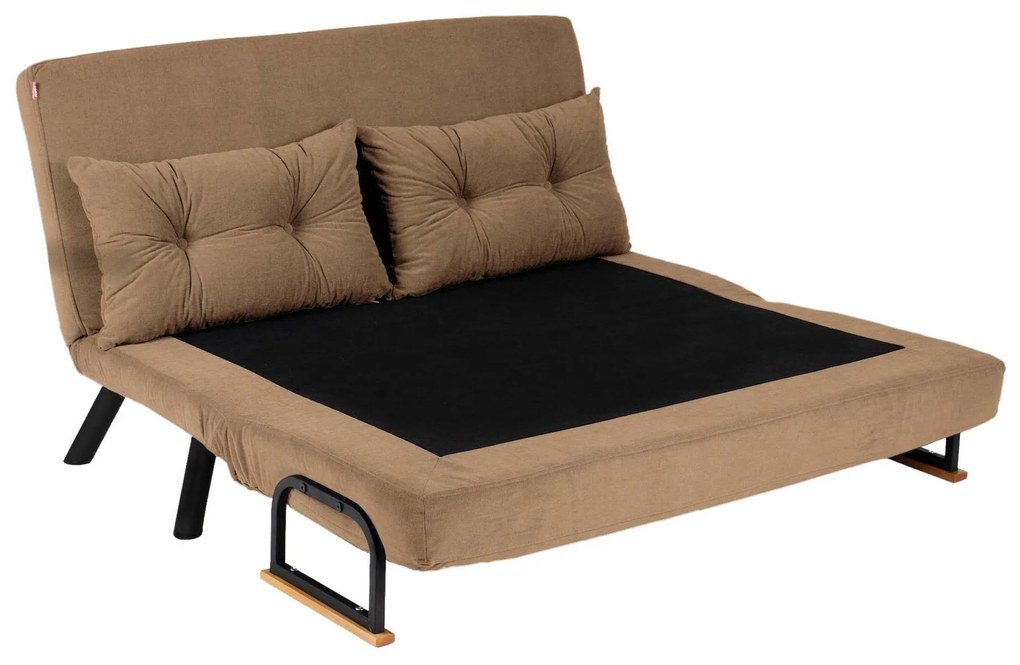 Canapea futon Sandy (maro deschis). 1101767