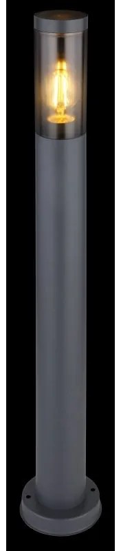 Stalp exterior IP44 BOSTON antracit, fumuriu