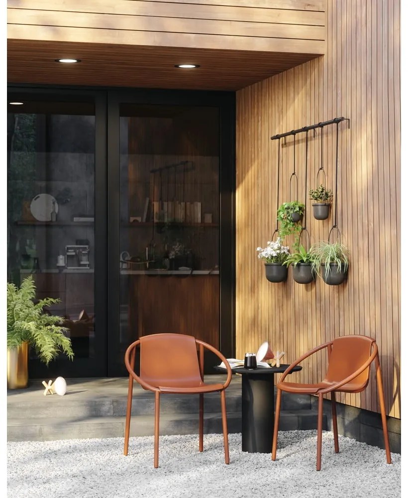 Scaun de dining cărămiziu Ringo – Umbra