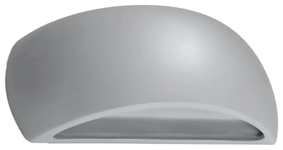 Aplică din ceramică Sollux Palermo, gri