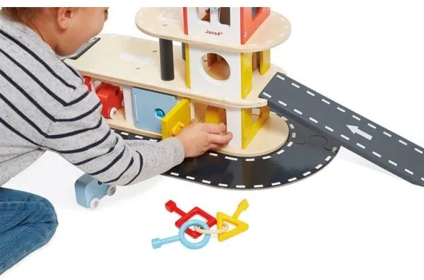 Janod - Garaj din lemn BOLID