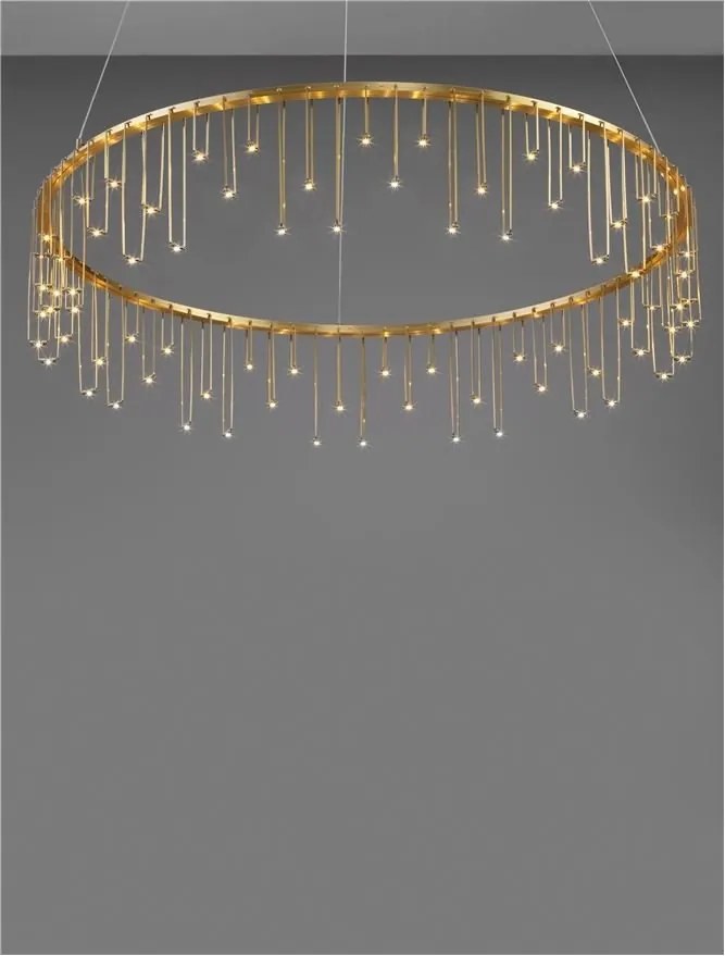 Lustra LED design ambiental deosebit Stellar 80cm