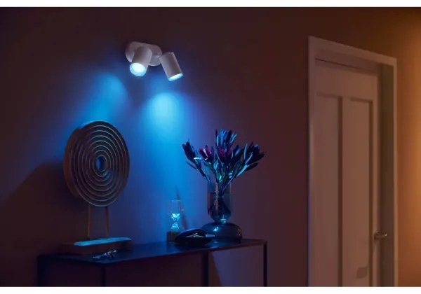 Spot LED RGBW dimabil Philips Hue FUGATO 2xLED/5,5W/230V alb