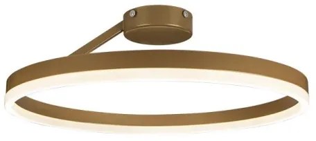 Lustră LED dimabilă aplicată LED/40W/230V 3000-6500K auriu + telecomandă