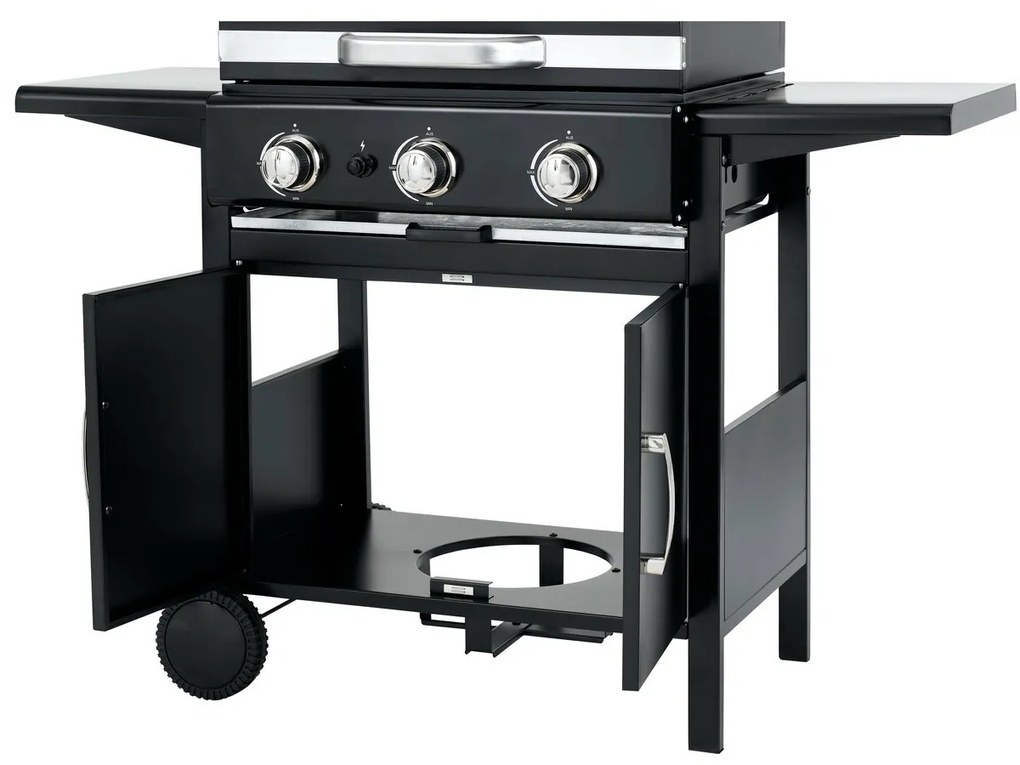 Tepro 3152 Grătar cu gaz Mayfield 3, 3 arzătoare,127 x 58 x 103 cm