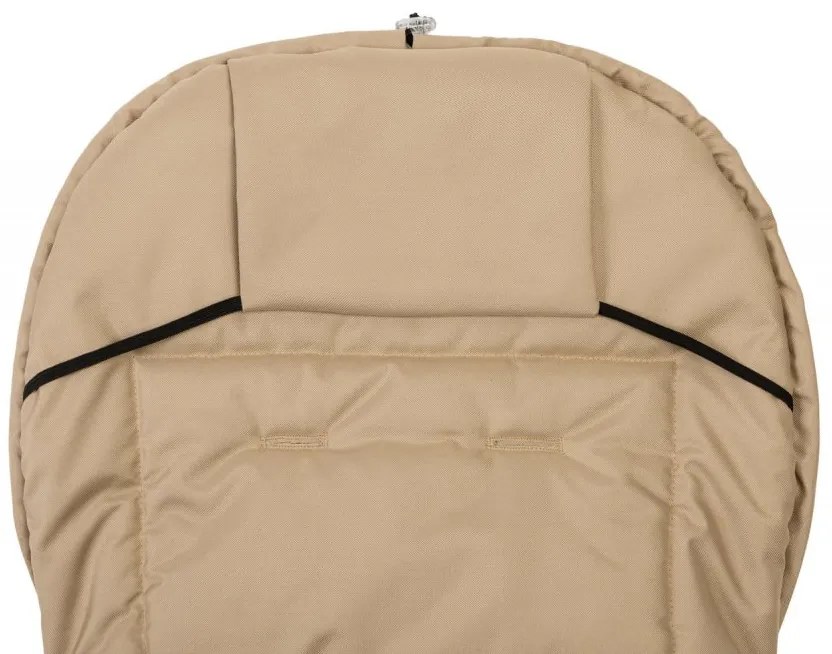 Sac de iarnă pentru cărucior 95x40 cm LANA Cappucino