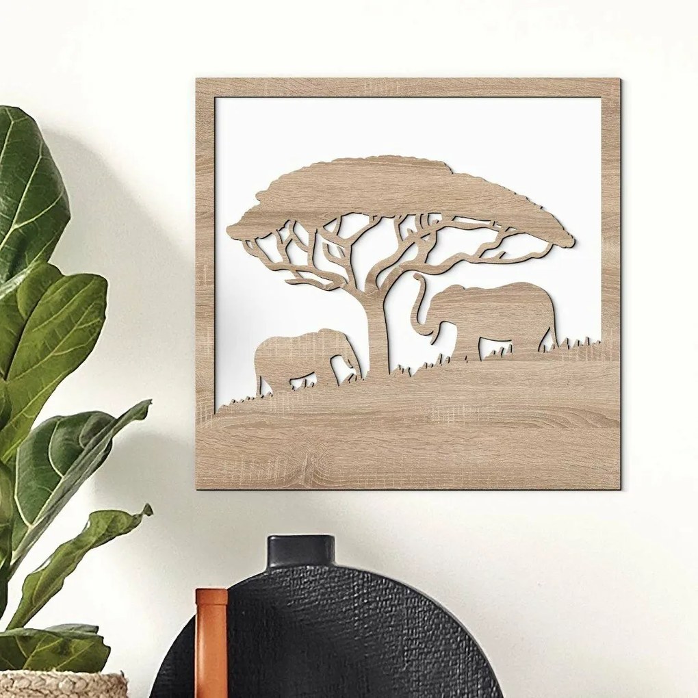 DUBLEZ | Tablou Elefant