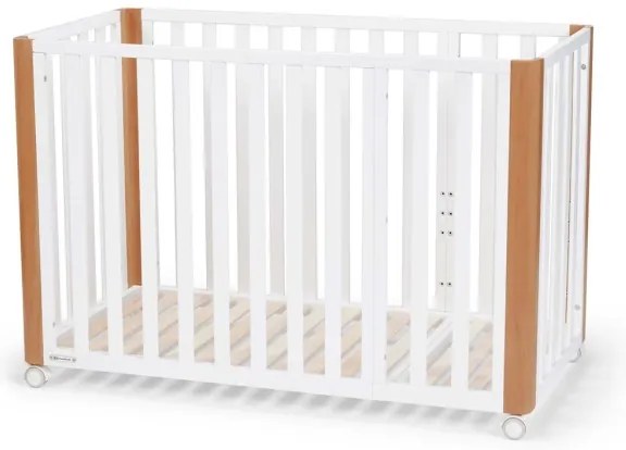 KINDERKRAFT SELECT KOYA Premium - Pătuț 4 în 1 pentru copii, fag/pin