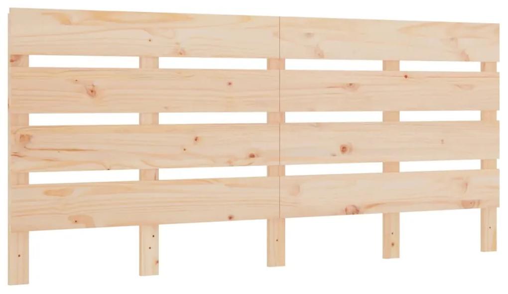 Tablie de pat, 135x3x80 cm, lemn masiv de pin 1, Maro, 135 x 3 x 80 cm