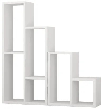 SET 2x bibliotecă SULE albă