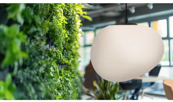 Lustră pe cablu STONES 1xE27/40W/230V d. 30 cm