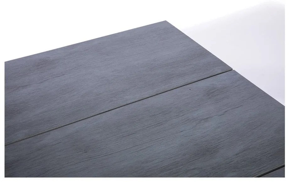 Set 4 scaune din ratan Gabriela și masă neagră Strong - Bonami Essentials