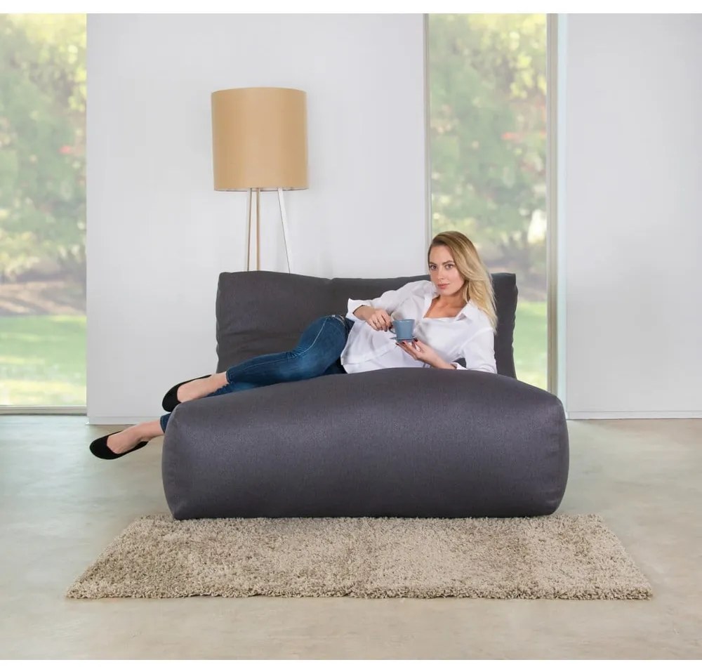 Fotoliu bean bag gri deschis Sofa Lounge – SLOWDOWN
