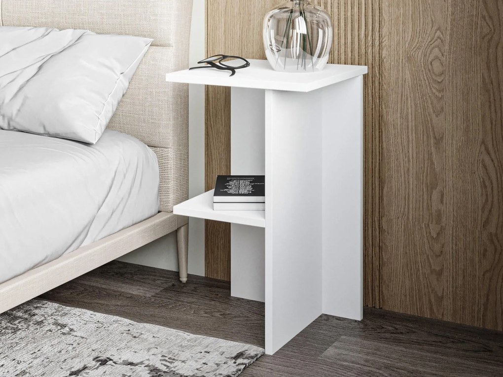 Noptieră Lanay (alb). Promo -7%. 1107978