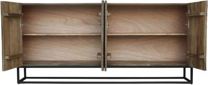 Comoda unicat cu model Krokodil 177cm maro