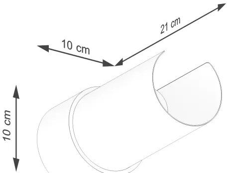 Aplică Sollux SL.1676 FLASH 1xE27/15W/230V alb