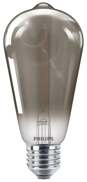 Bec LED VINTAGE Philips ST64 E27/2,3W/230V 1800K