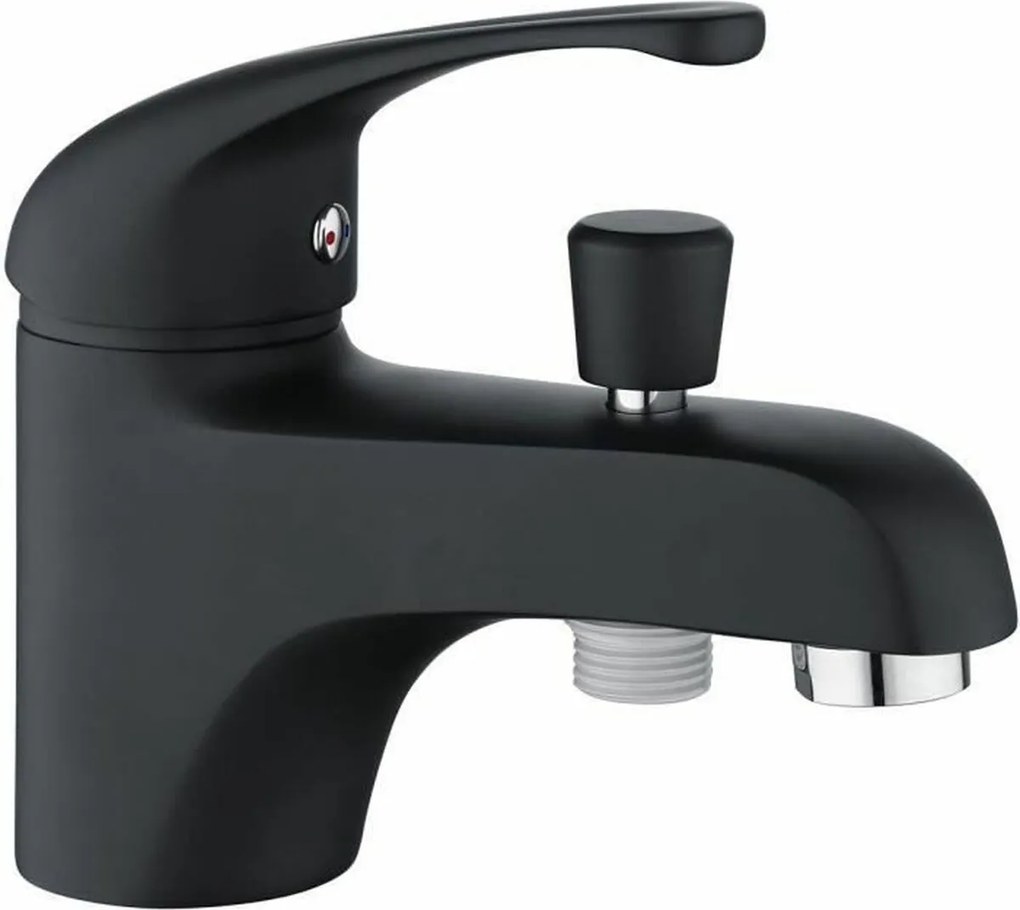 Baterie Monocomandă pentru duș Rousseau Fira Negru noir 12 x 14 x 21 cm