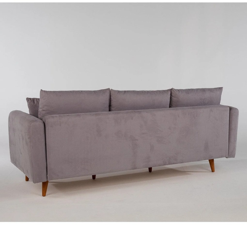 Canapea Fixa cu 3 locuri Eftal, 215 x 91 x 85 cm
