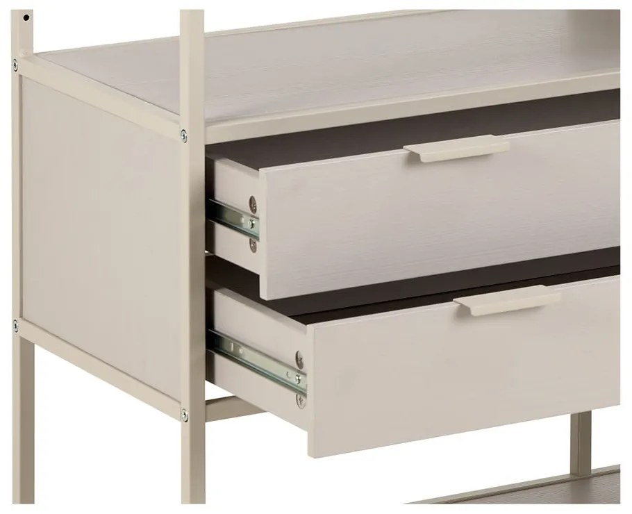 Bibliotecă gri 114x78x35 cm Seaford – Actona