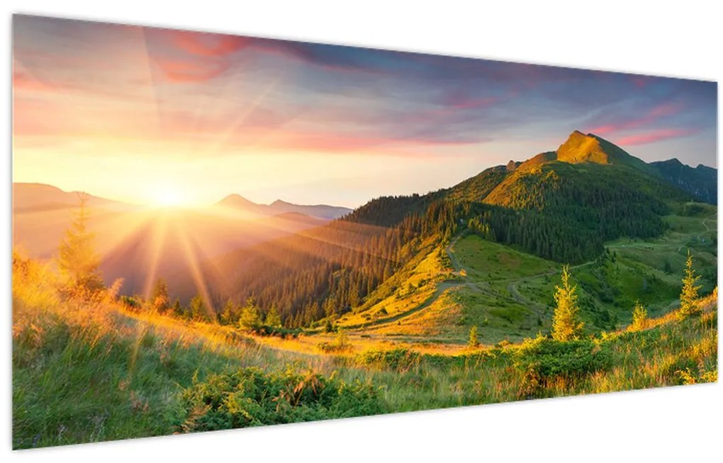 Tablou - Peisaj de vară (120x50 cm)