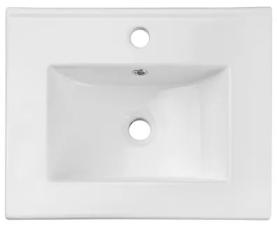 COMAD UM-2050RB DANCE 50 DP Lavoar încastrat DANCE 52x40 cm ceramică alb mat