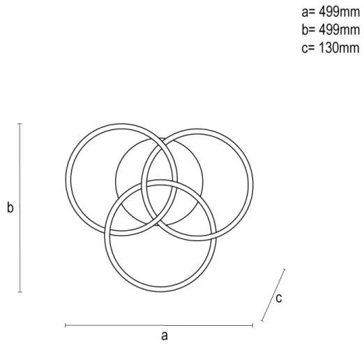 Plafonieră LED dimabilă LED/70W/230V 3000-6500K alb + telecomandă