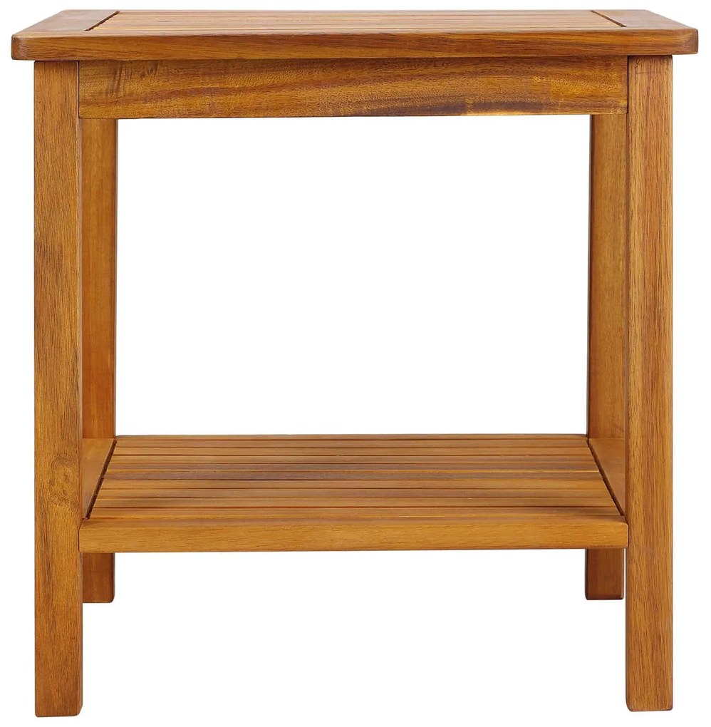 Măsuță de lemn WASHINGTON, 45x45x45cm, maro Casaria