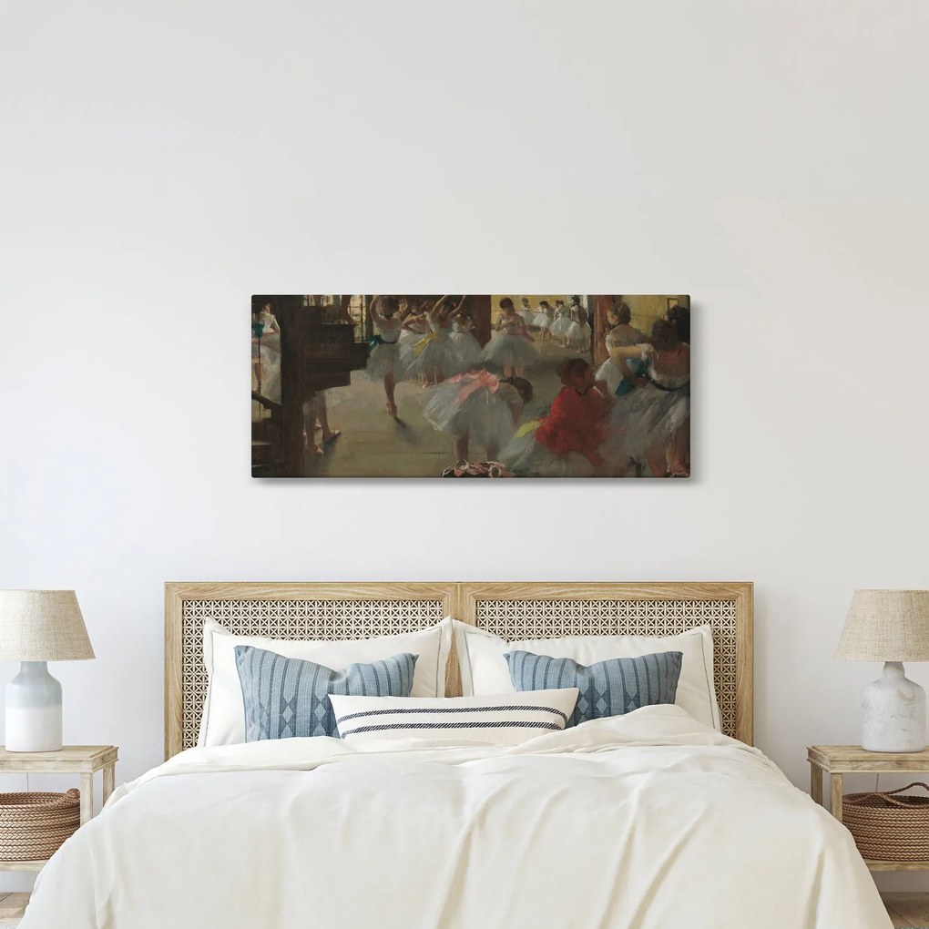 Tablou - Edgar Degas, The Dance Class, reproducere (120x50 cm)