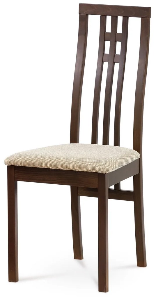 Set de scaune de sufragerie BC-2482, nuc, 2 buc