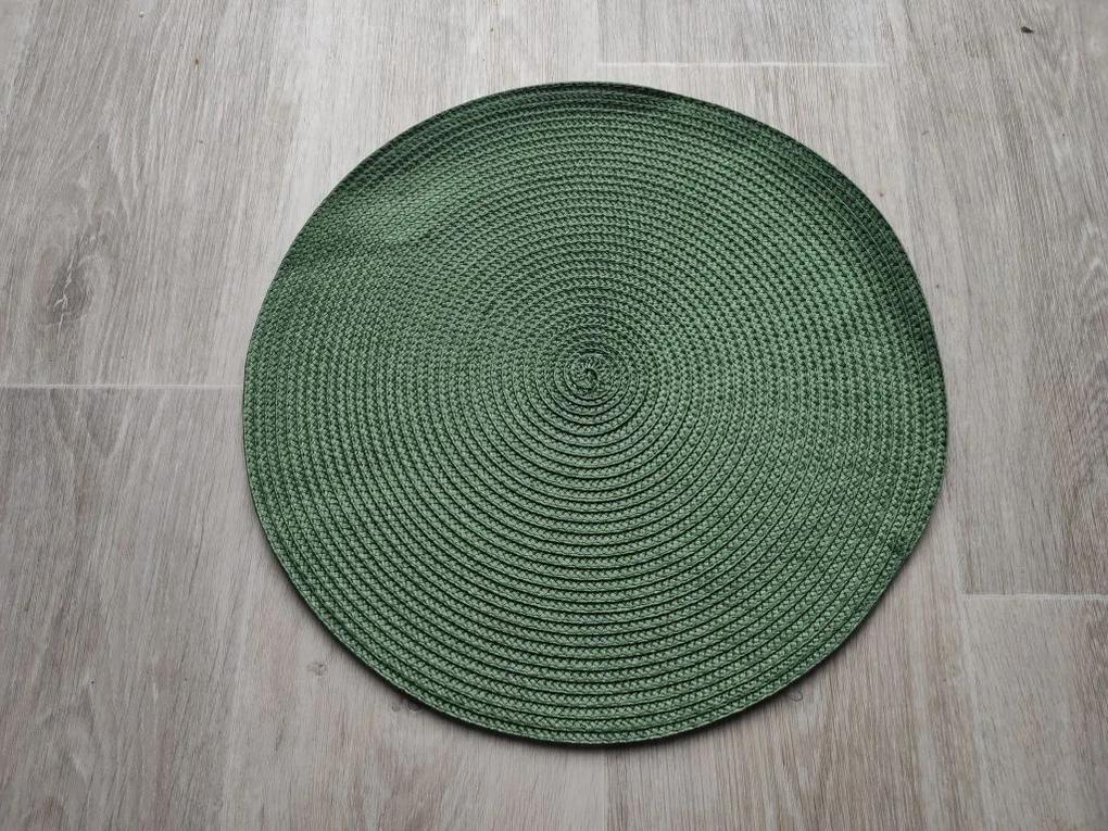 Servet de masă rotund de 35 cm - verde