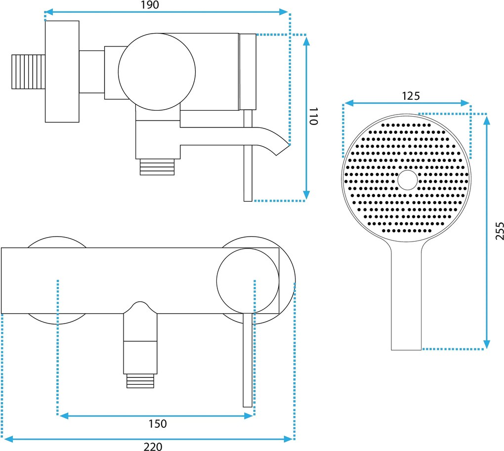 Baterie pentru cadă REA Clif Titan