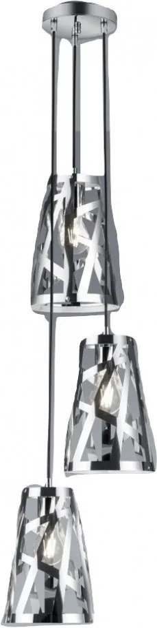 Trio CARLITO R30503306 pendule cu mai multe brate  crom   metal   excl. 3 x E27   IP20