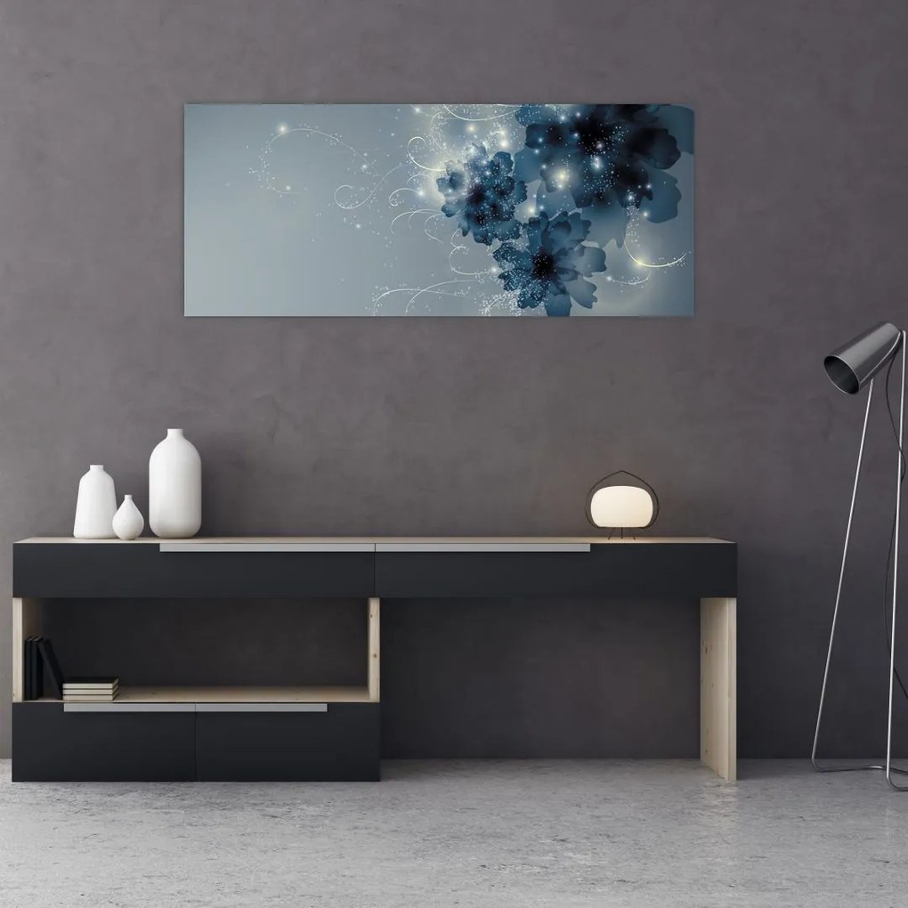 Tablou - Flori delicate (120x50 cm)
