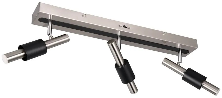 Spot negru-argintiu LED 20,5x63 cm Ikaris – Trio Select