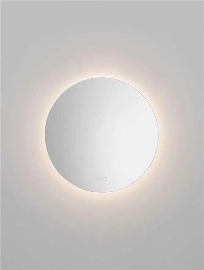 Oglinda cu iluminat LED pentru baie IP44 ALDA D-50cm