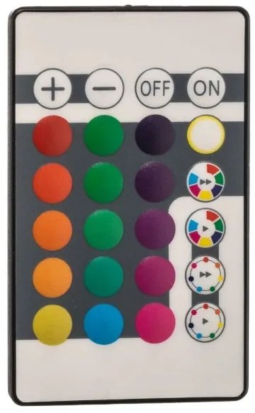 Plafonieră LED RGBW dimabilă SLIM LED/22W/230V Briloner 7094-416 + telecomandă