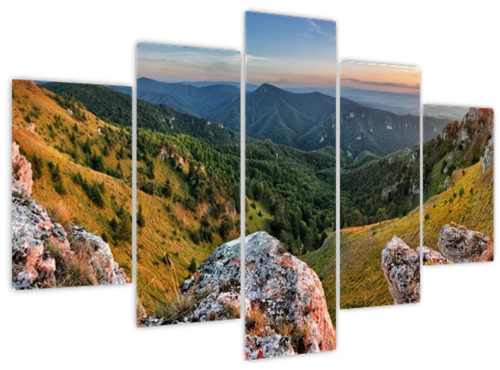 Tablou - Peisaj montan (150x105 cm)