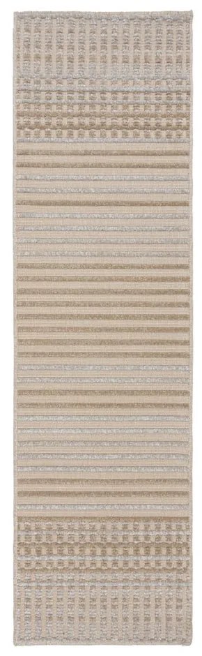 Covor tip traversă bej lavabil din janilie 60x240 cm Elton – Flair Rugs