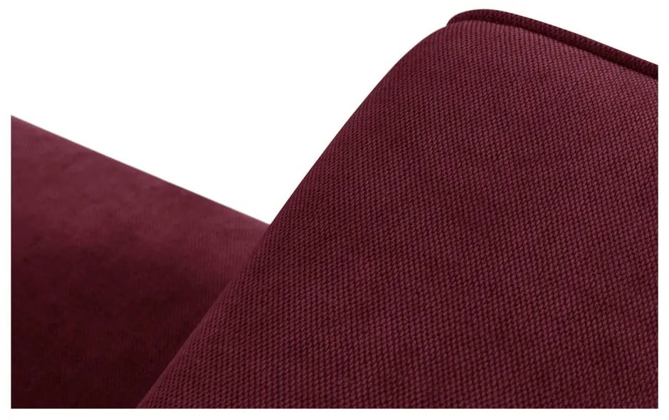 Colțar burgundy (cu colț variabil) Esther – Milo Casa