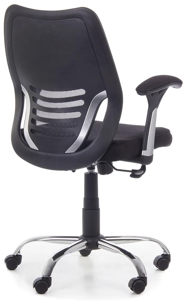 Scaun de birou Santos, negru/albastru
