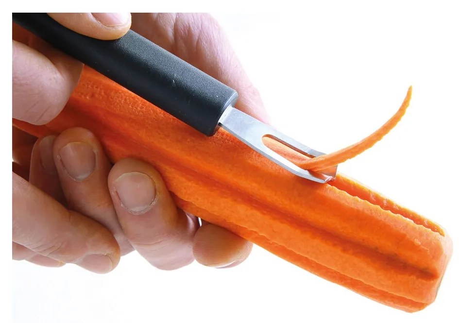 Cutit decojire / decorare cu canal 150 mm, Hendi, lama inox