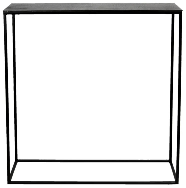 Consola neagra, din aluminiu, Ferline