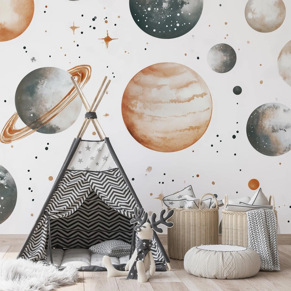 Fototapet - Planete pământești (147x102 cm)