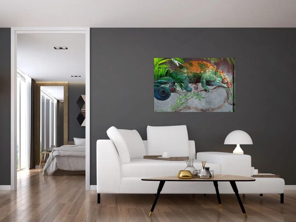 Tablou - Cameleon (90x60 cm)